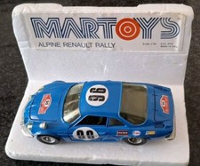 MARTOYS ALPINE RENAULT RALLY, Scala 1/24, cod.0101, OTTIME CONDIZIONI NO BOX 
