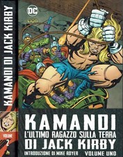 Kamandi serie COMPLETA 1/2 di Jack Kirby ed. Lion FU47