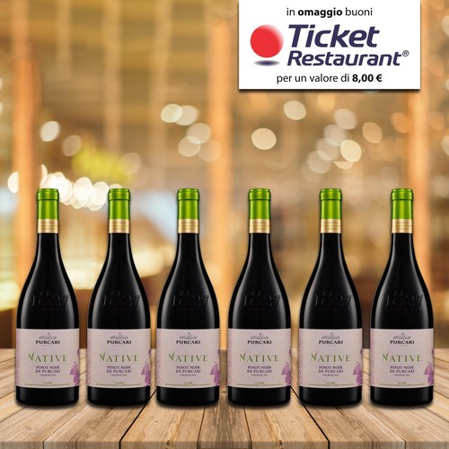 Bottiglie native pinot noir - 6,