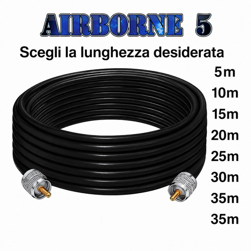 Cavo coassiale airborne con - coassiale, 5