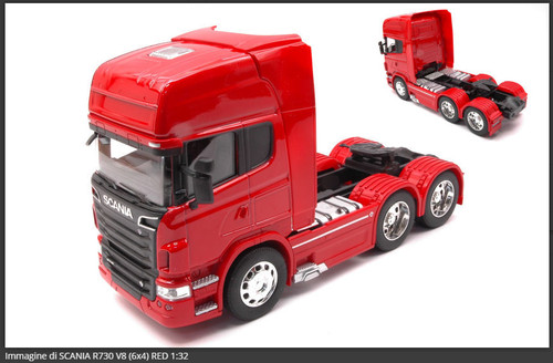 Scania r730 rosso - scania, v8