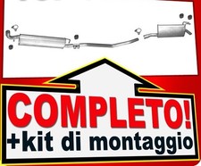 Scarico Completo per FIAT MULTIPLA 100 1.6 16V Bipower & Blupower Marmitta