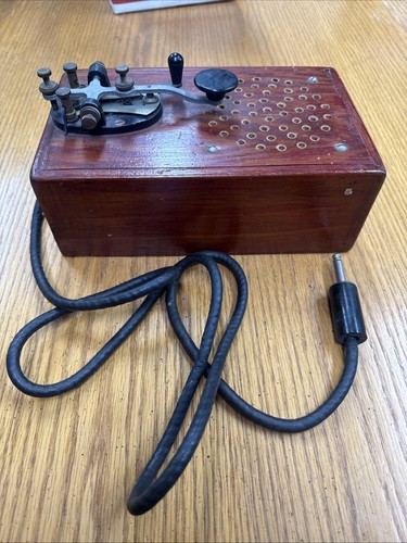 Vintage codice morse telegrafo - codice,
