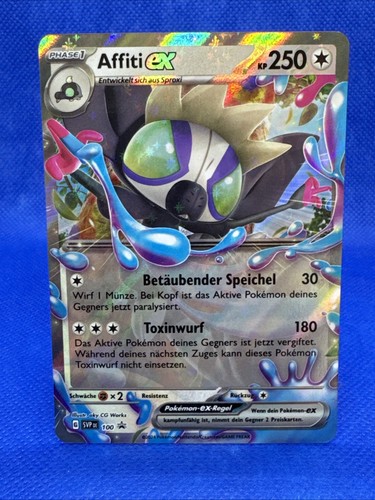 Carta pokemon affiti ex svp - pokemon,