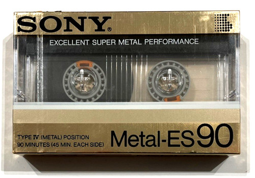 Sony metal audiocassetta - sony,