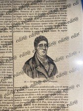 [stampa] 1870 Giovanni Alessandro CARMIGNANI Xilografia 9x10 cm ca OTTIMA Pisa
