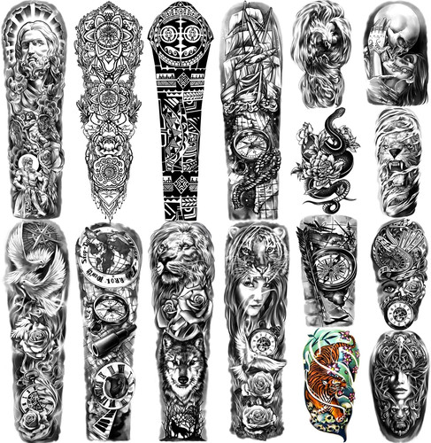 Tatuaggi temporanei braccio - tatuaggi,