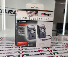 CASSE ACUSTICHE TRUST SP 2750P 2.1 USB PC ALTOPARLANTI PER COMPUTER PC AUDIO