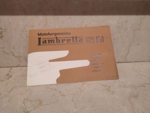 Innocenti lambretta 125 - lambretta, fd