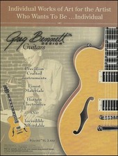 2005 Greg Bennett Royale RL 3 AM Samick Guitar pubblicità stampa pubblicitaria originale