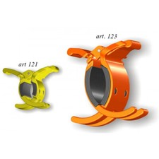 Clip ferma bombarde Stonfo fermabombarde a molla pesca conf. 2pz