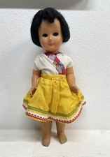 BAMBOLA BAMBOLOTTO ATHENA FURGA (?) PLASTICA RIGIDA DOLL 42 cm/h ORIGINALE '40