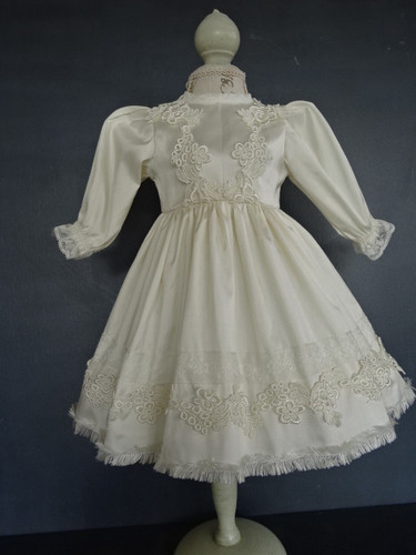 Vestito beige seta bambola - vestito, di