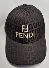 Fendi Gold Monogram Baseball