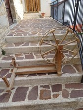 Arcolaio antico filatoio/filarino in legno vintage per filati o lana