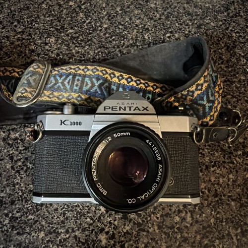 Asahi pentax k1000 fotocamera - asahi,