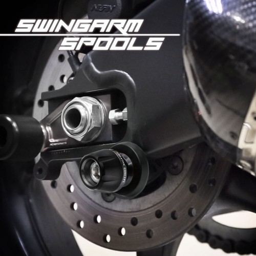 Bb01 6mm black rear swingarm - black,