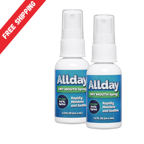 Allday dry mouth spray - mouth,