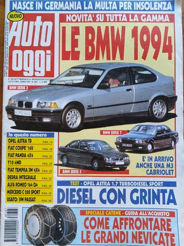 Rivista auto oggi - rivista,