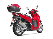 TERMINALE SCARICO [AKRAPOVIC] SLIP-ON INOX HONDA SH 300 (2016-2020) S-H3SO4-HRSS