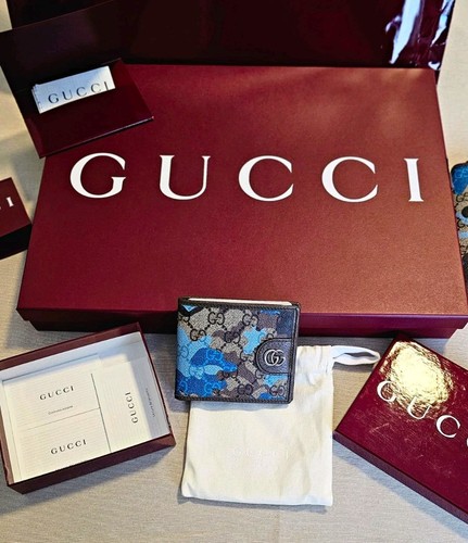 Gucci portafoglio uomo bifold - gucci,