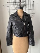 Giacca biker Bershka effetto