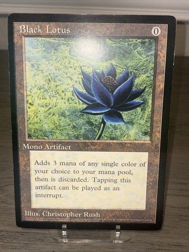 Black lotus oversized - oversized, 6x9