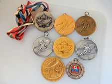 Lotto medaglioni sci vintage 8