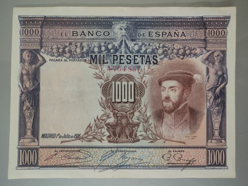 Billete 1000 pesetas - billete,