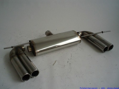 Scarico sportivo duplex fms - sportivo,