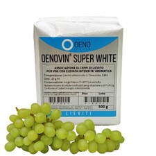 Lievito specifico per vini bianchi aromatici ed equilibrati, fermenta a basse T°