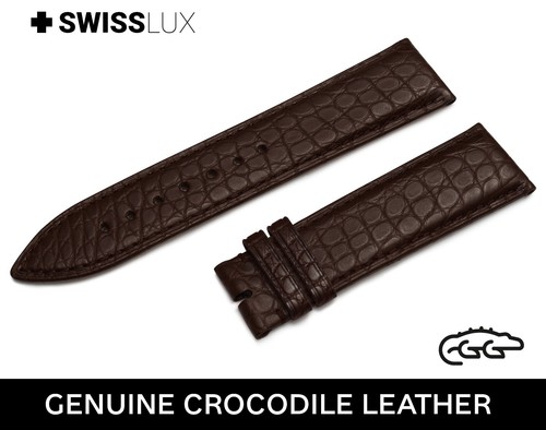 Cinturino pelle coccodrillo - pelle,