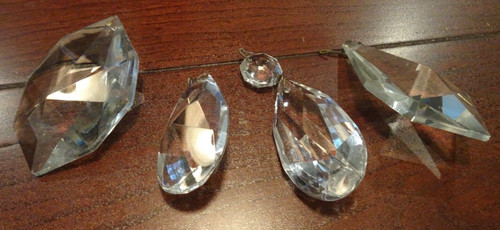 Antique chandelier parts - antique,