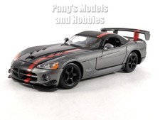 Modellino pressofuso Dodge Viper SRT 10 ACR 2008 scala 1/24 di Bburago - GRIGIO