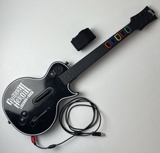 Xbox 360 Guitar Hero Wired Les Paul Guitar Kiosk demo rara cinghia difetti estetici