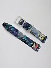 cinturino O gomma swatch collezione crazy gent 17mm straps watch correa