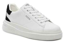 GUESS FLJELB LEA12 ELBINA SNEAKERS SCARPE SPORTIVE DONNA LACCI STRINGHE WHITE