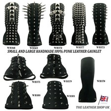 Guanto in pelle nero nuovo