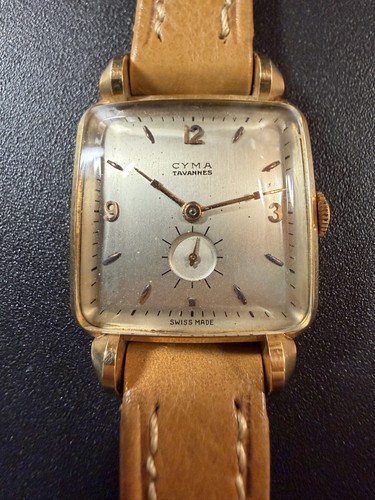Cyma tavannes 18k - tavannes,