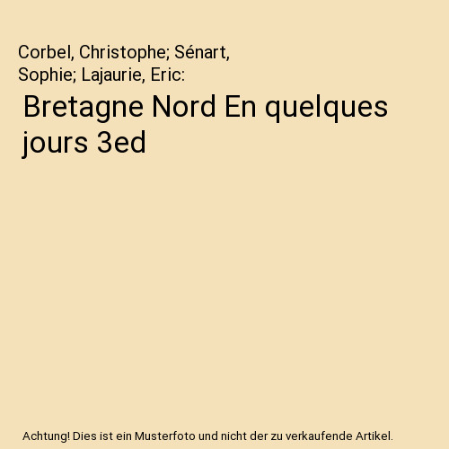 Bretagne nord quelques - en,