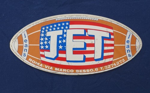 Adesivo jet jeans roma vintage - jet,