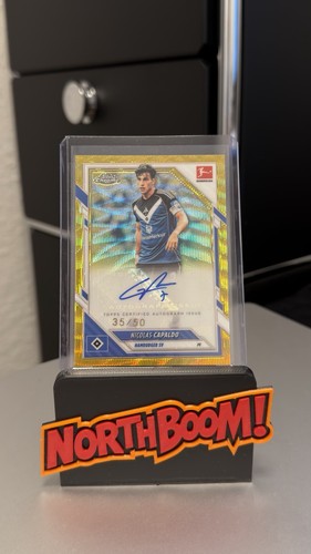 Autografo topps chrome - autografo, 25/26