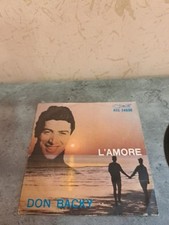 DON BACKY 45 GIRI L'AMORE/UNA