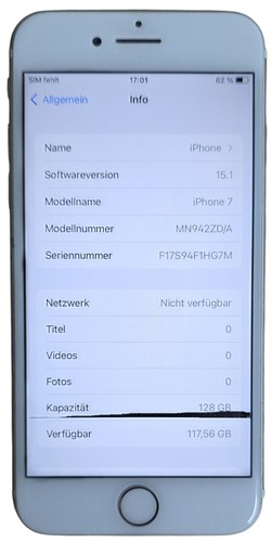 Apple iphone 128gb oro - 7,