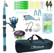 Set Da Pesca per Bambini, Set Di Canne Da Pesca per Bambini,180 Cm, Set Completo
