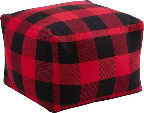 Pouf moderno quadri di - pouf,