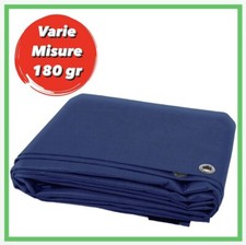 Telo copritutto impermeabile telone occhiellato in pvc per coperture pesante b