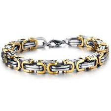 Bracciale color catena - bracciale,bi-color,