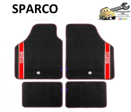 Sparco set tappetini tappeti - set, 4