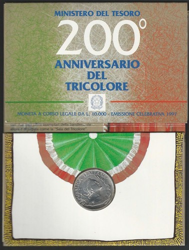 Italia 500 lire 1997 10000 - ,
